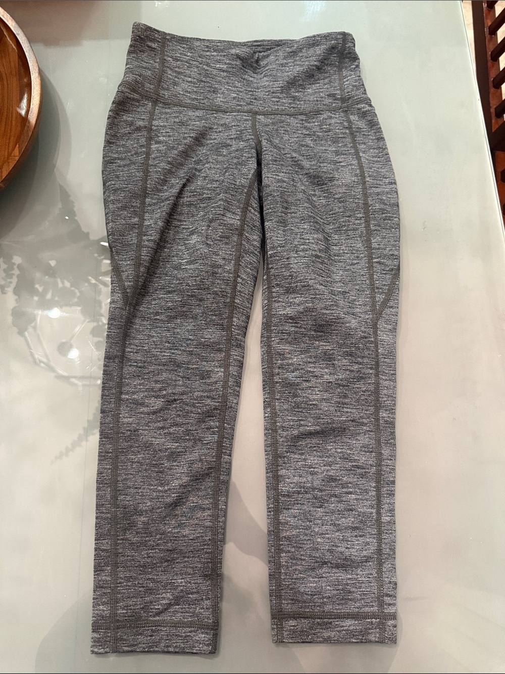 Athleta Heather Gray High-Rise Performance Leggings